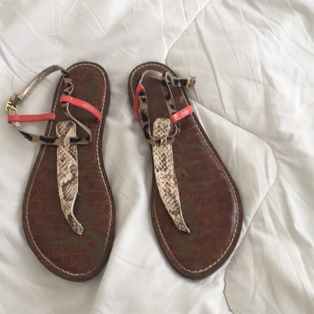 Sam Edelman Sandals animal print size 8.5